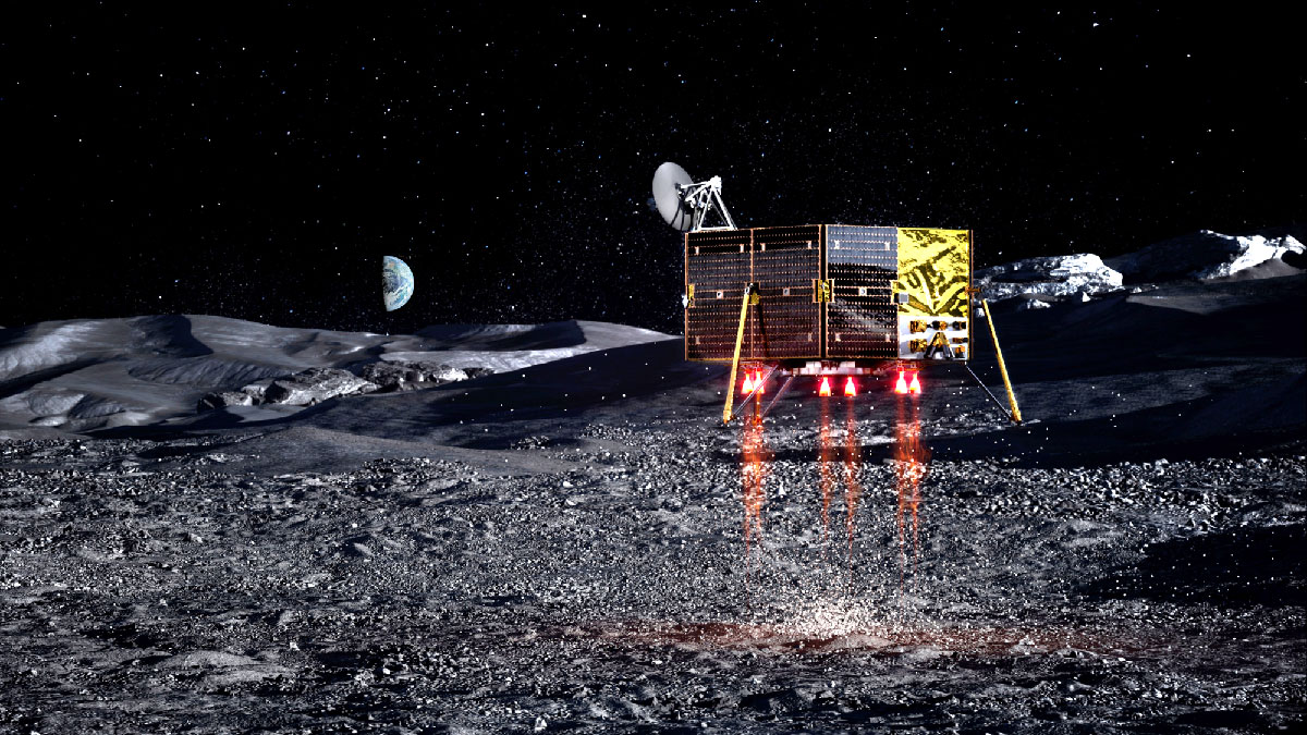 Masten lunar lander